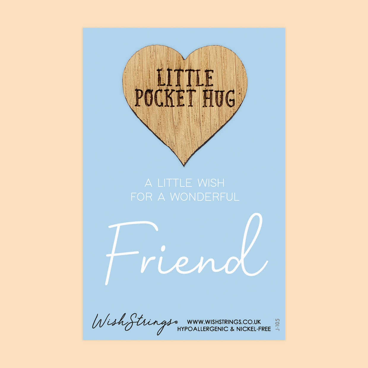 Pocket Hug - Special Friend | Thoughtful Friendship Gift | Keepsake Token for Sending Hugs to a Cherished Friend