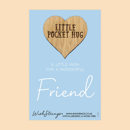 Pocket Hug - Special Friend | Thoughtful Friendship Gift | Keepsake Token for Sending Hugs to a Cherished Friend