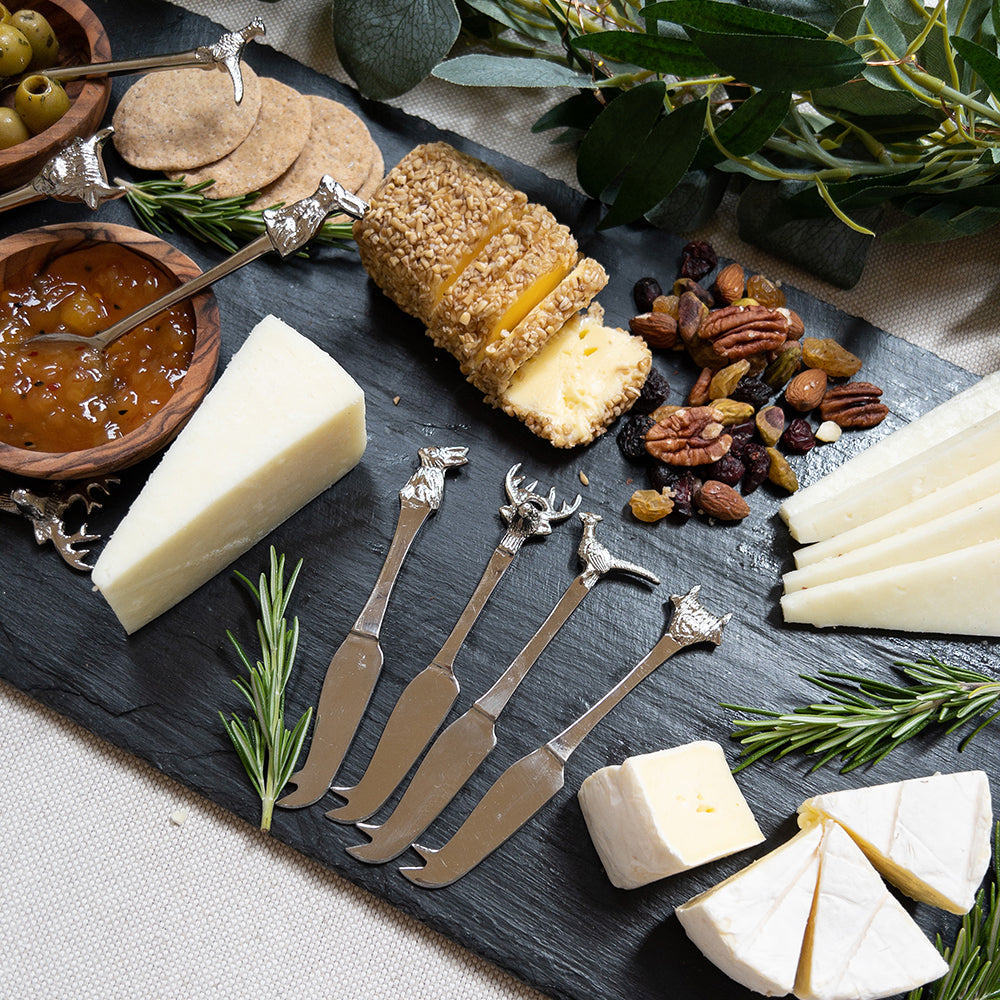 Country Animals Mini Cheese Knives - Set of 4