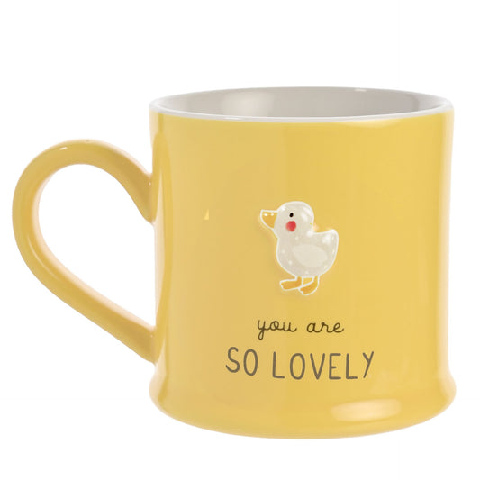 Love Life Embossed Mug - You're So Lovely
