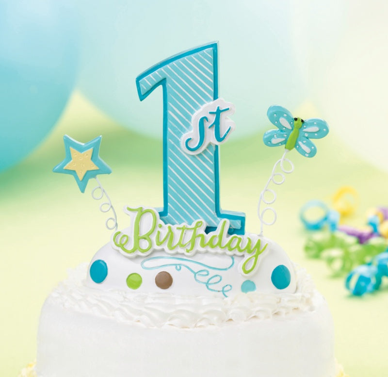 Lillian Rose First Birthday Cake Topper