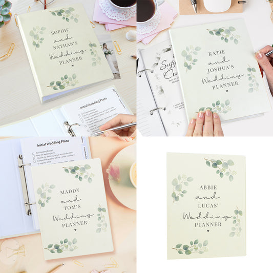 Personalised Botanical Wedding Planner