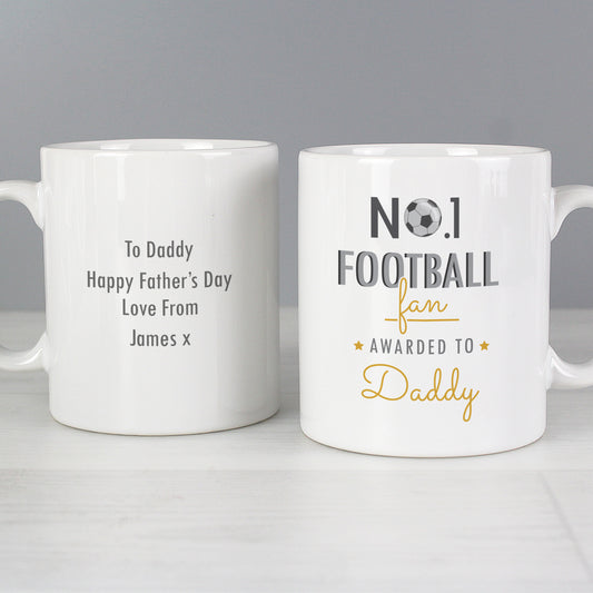 Personalised No.1 'Sports' Fan Mug - Choice of Sports