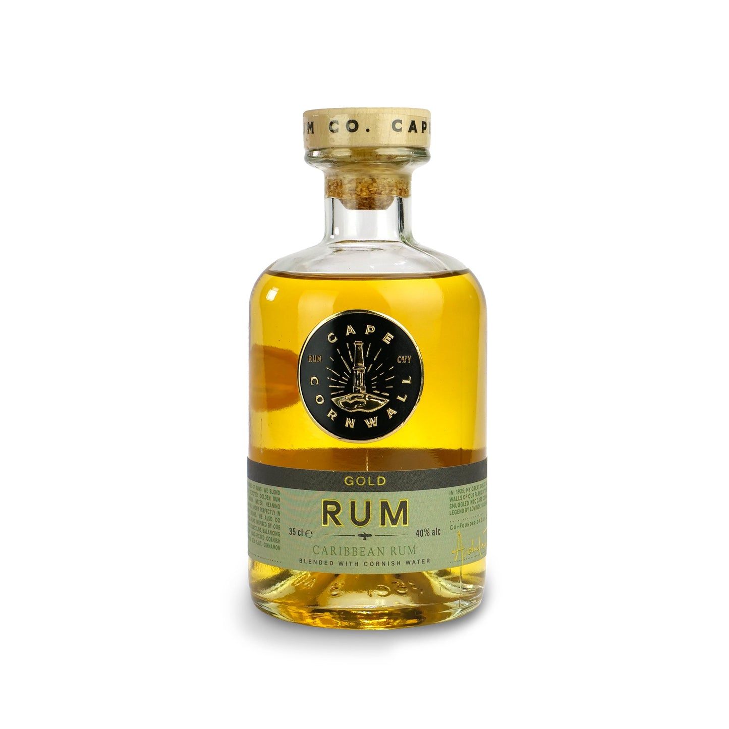 Cape Cornwall Gold Rum 35cl