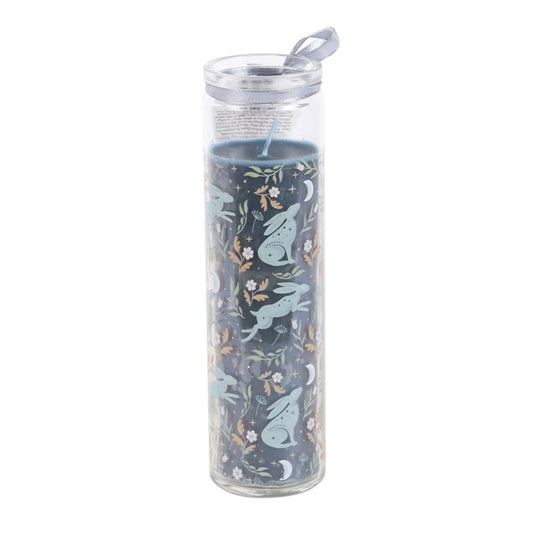 Midnight Hare Wild Tulip Tube Candle