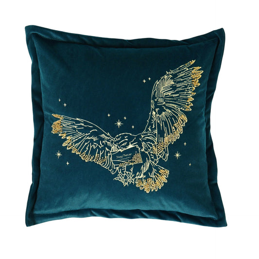Harry Potter Alumni Velvet Cushion 43cm - Hedwig