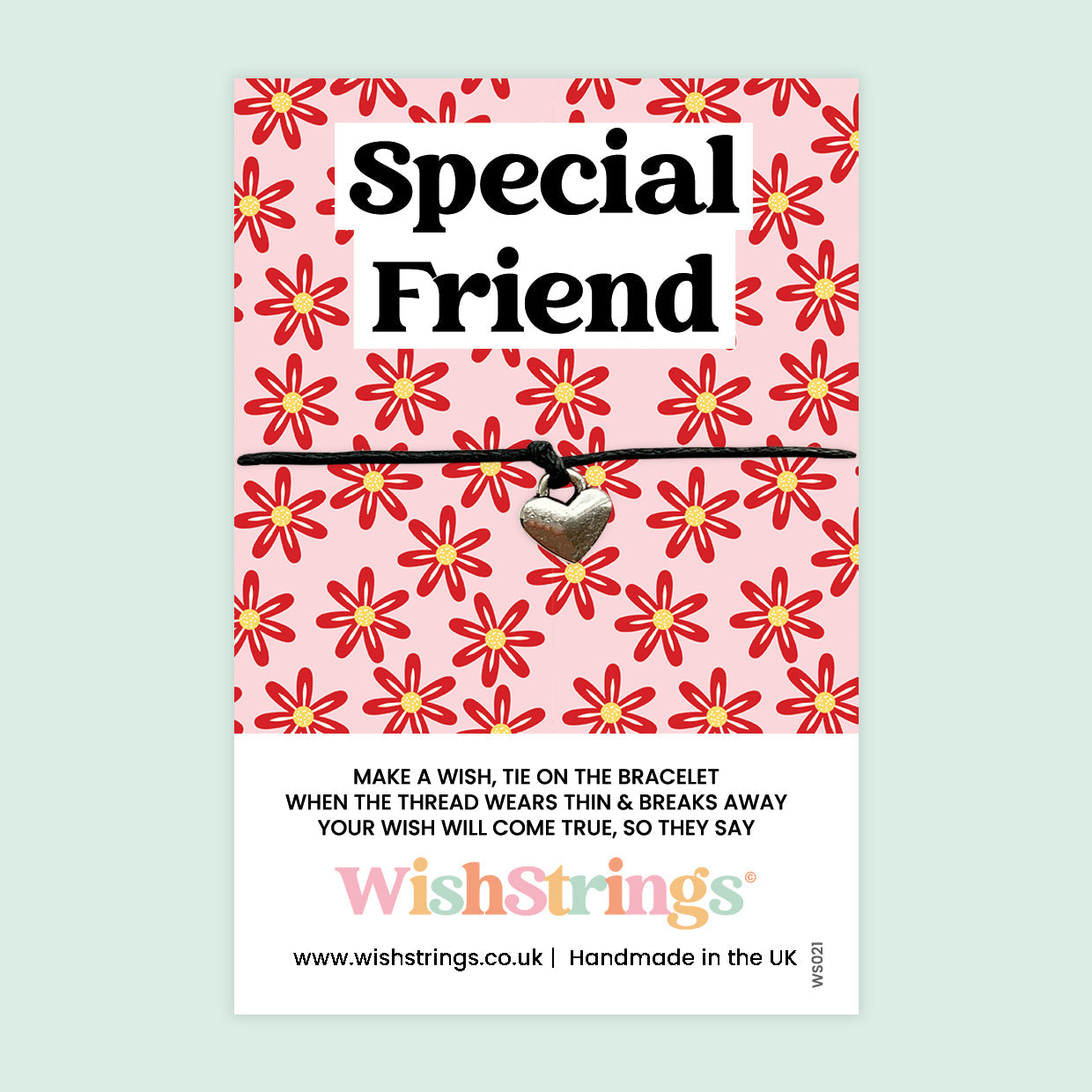 WishStrings ‘Special Friend’ Wish Bracelet | Thoughtful Friendship Gift | Meaningful Wish Bracelet for a Cherished Friend