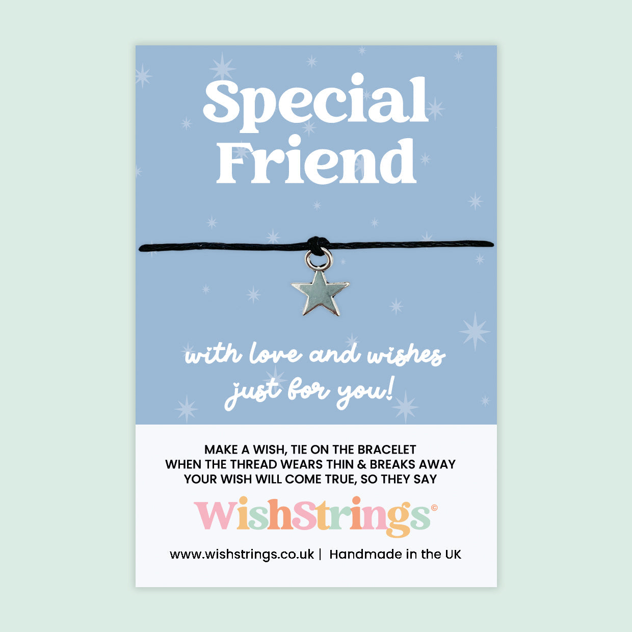WishStrings ‘Special Friend’ Wish Bracelet | Thoughtful Gift for Friendship | Meaningful Keepsake for Besties & Cherished Friends