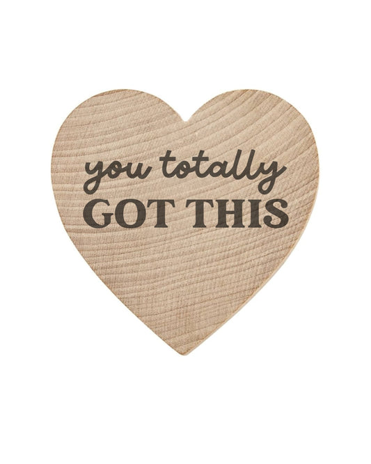 WishStrings Pocket Hug – You Totally Got This Token | Encouragement Gift | Uplifting Keepsake | Thinking of You | Motivation Pick Me Up
