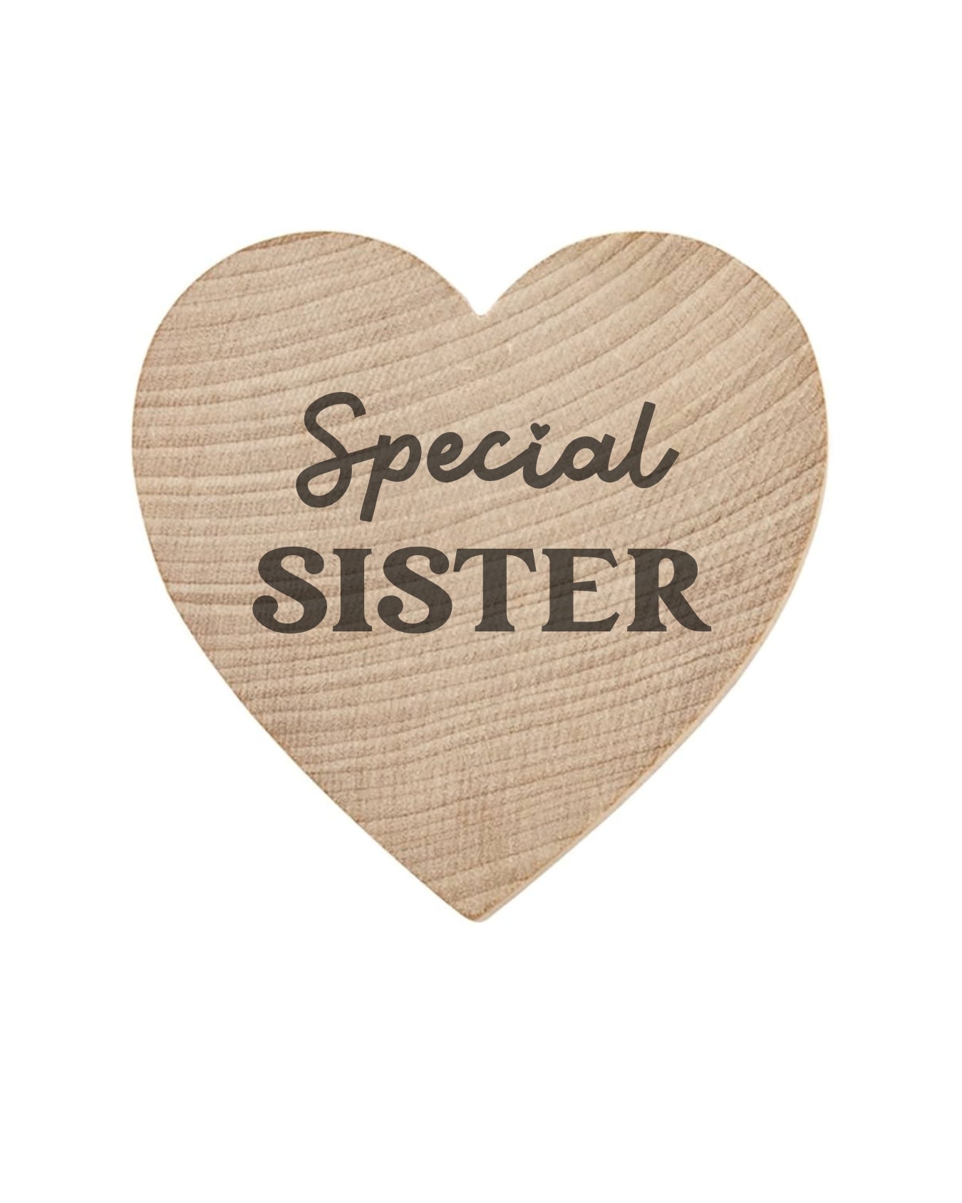 WishStrings Pocket Hug – Special Sister Heart Token Gift | Thinking of You | Friendship & Love Keepsake | Letterbox Gift Under £5 | Handmade in the UK