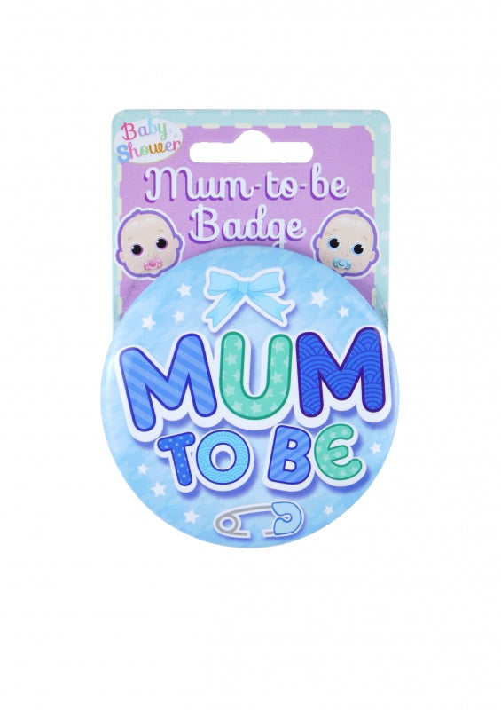 Mum To Be Badge ~ Pink / Blue