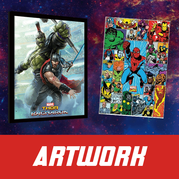 Marvel Gift Box: Figures, Artwork, Accessories & More!