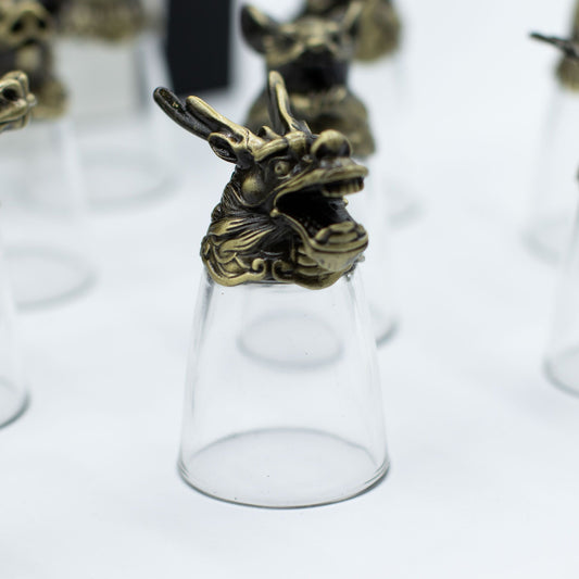 Gift Set of 12 Shot Glasses (25ml) - Forest & Mystical Creatures