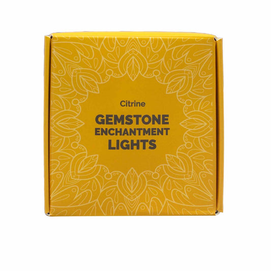 Gemstone Enchantment Lights - Citrine
