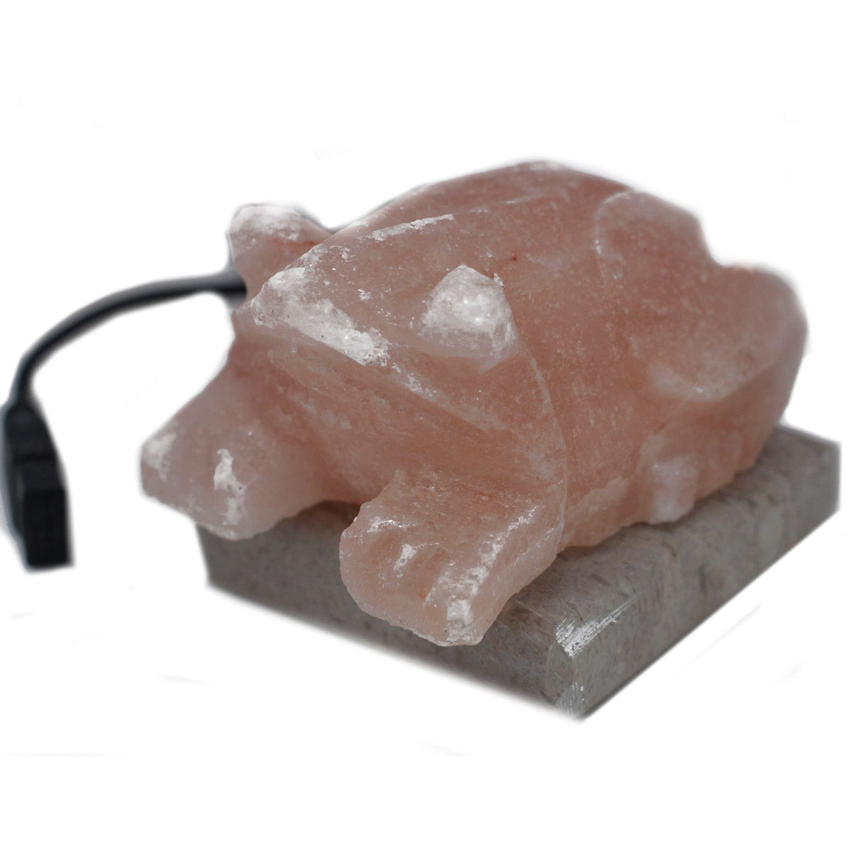 Multicolour USB Himalayan Salt Lamp Toad Shaped