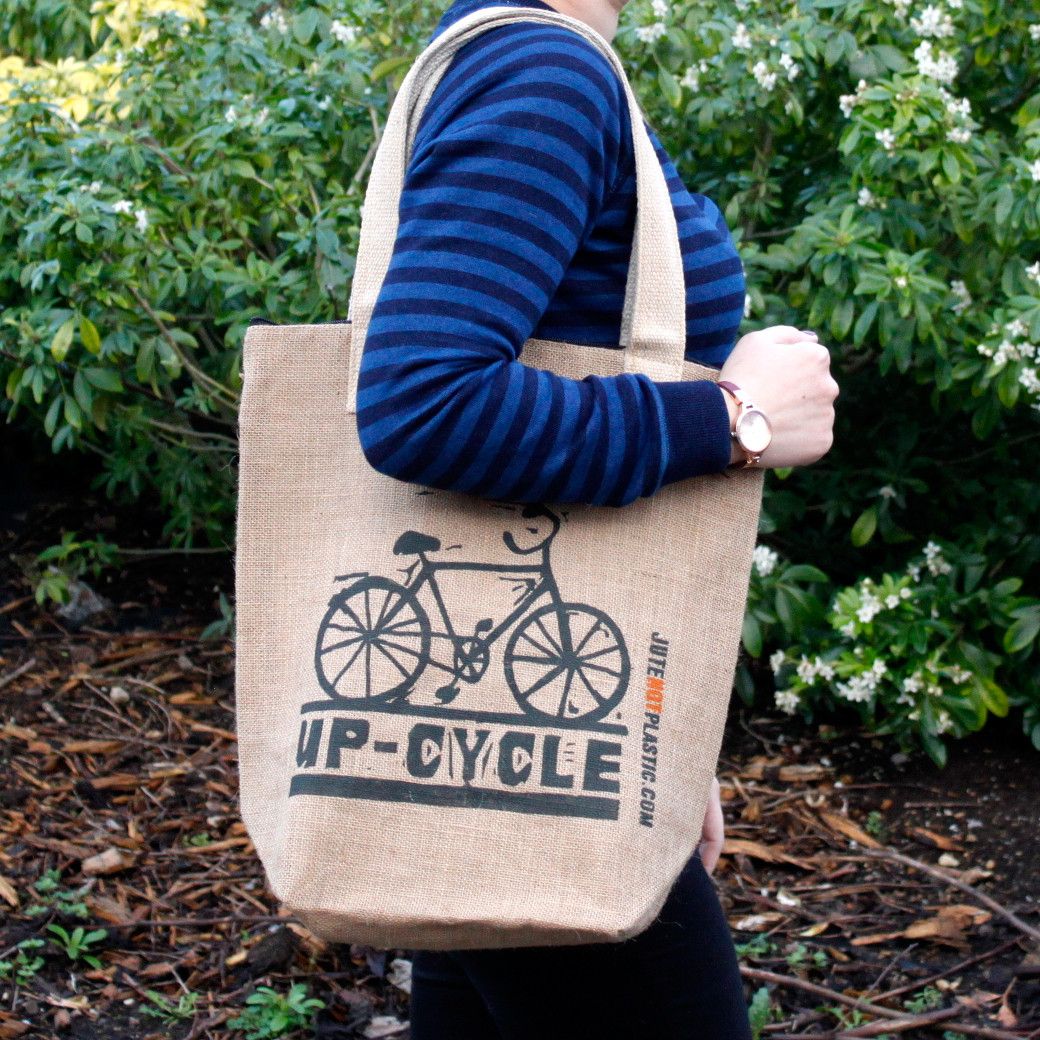 Up Cycle Shopping Tote