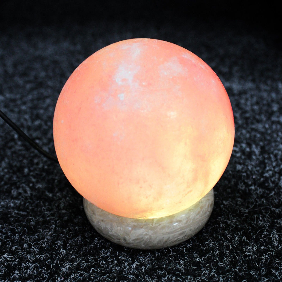 Quality USB Himalayan Ball Salt Lamp - 8 cm