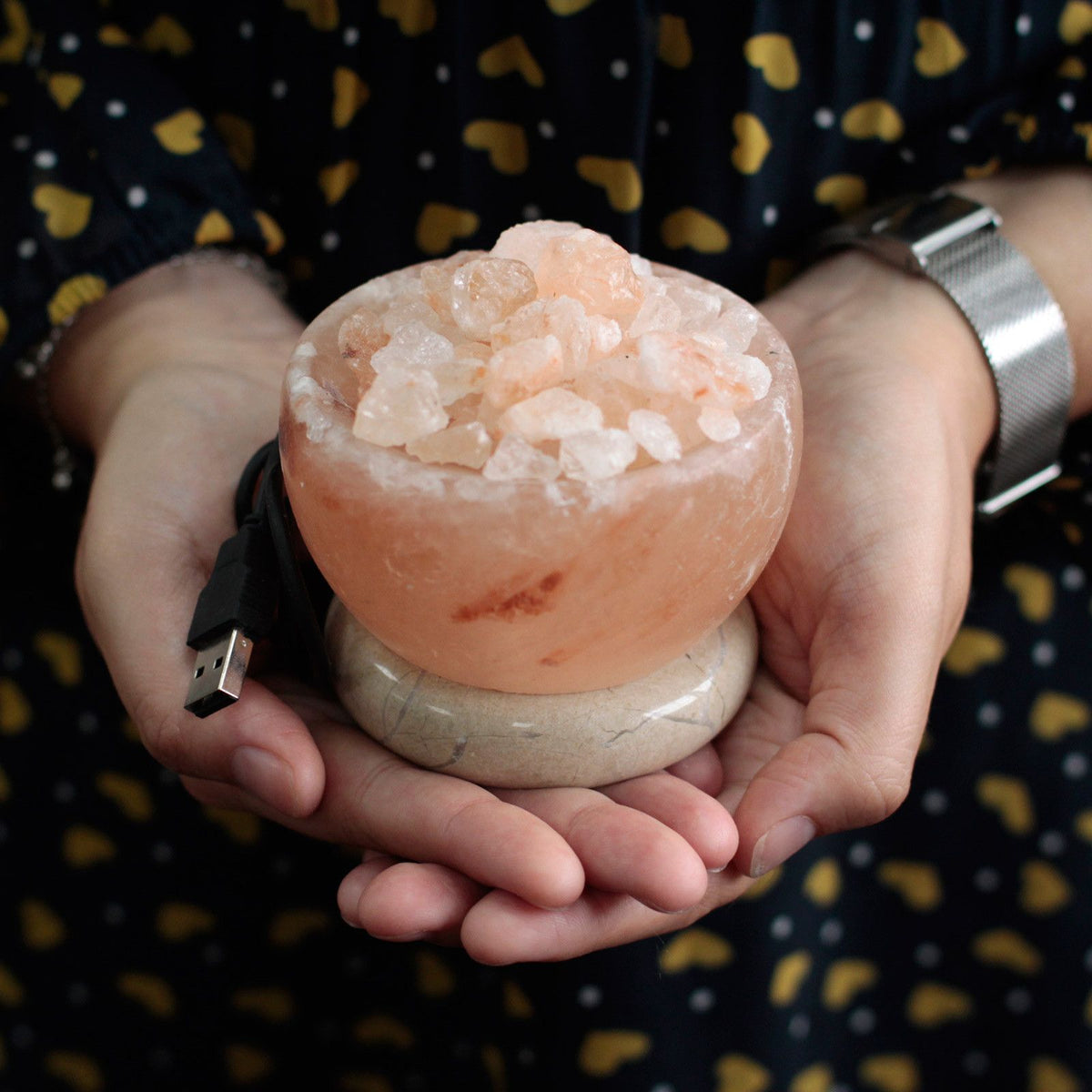 Himalayan Salt USB Fire Bowl