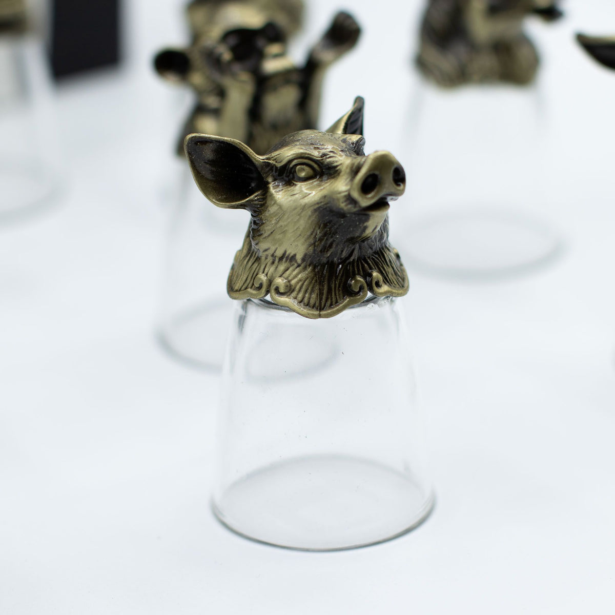 Gift Set of 12 Shot Glasses (25ml) - Forest & Mystical Creatures