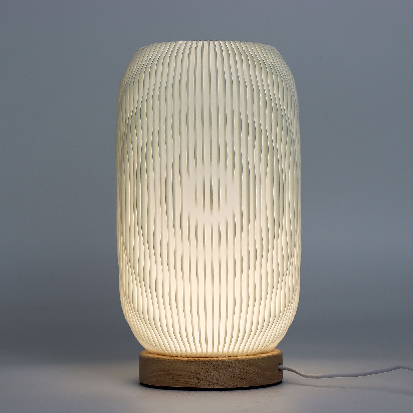 Modern Twisted New Wave Lamp - USB - 3 settings