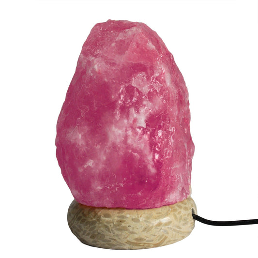 Quality USB Natural Himalayan Salt Lamp - 11.5 cm Random Colours
