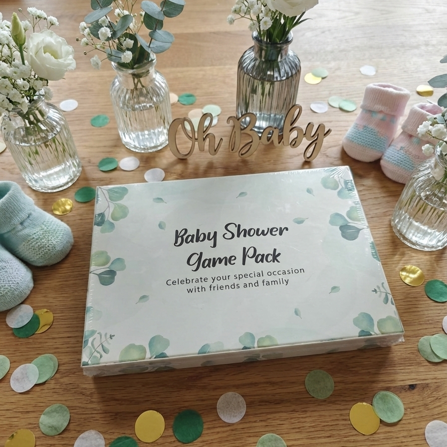 Baby Shower Games Bundle - 6 Game Bundle