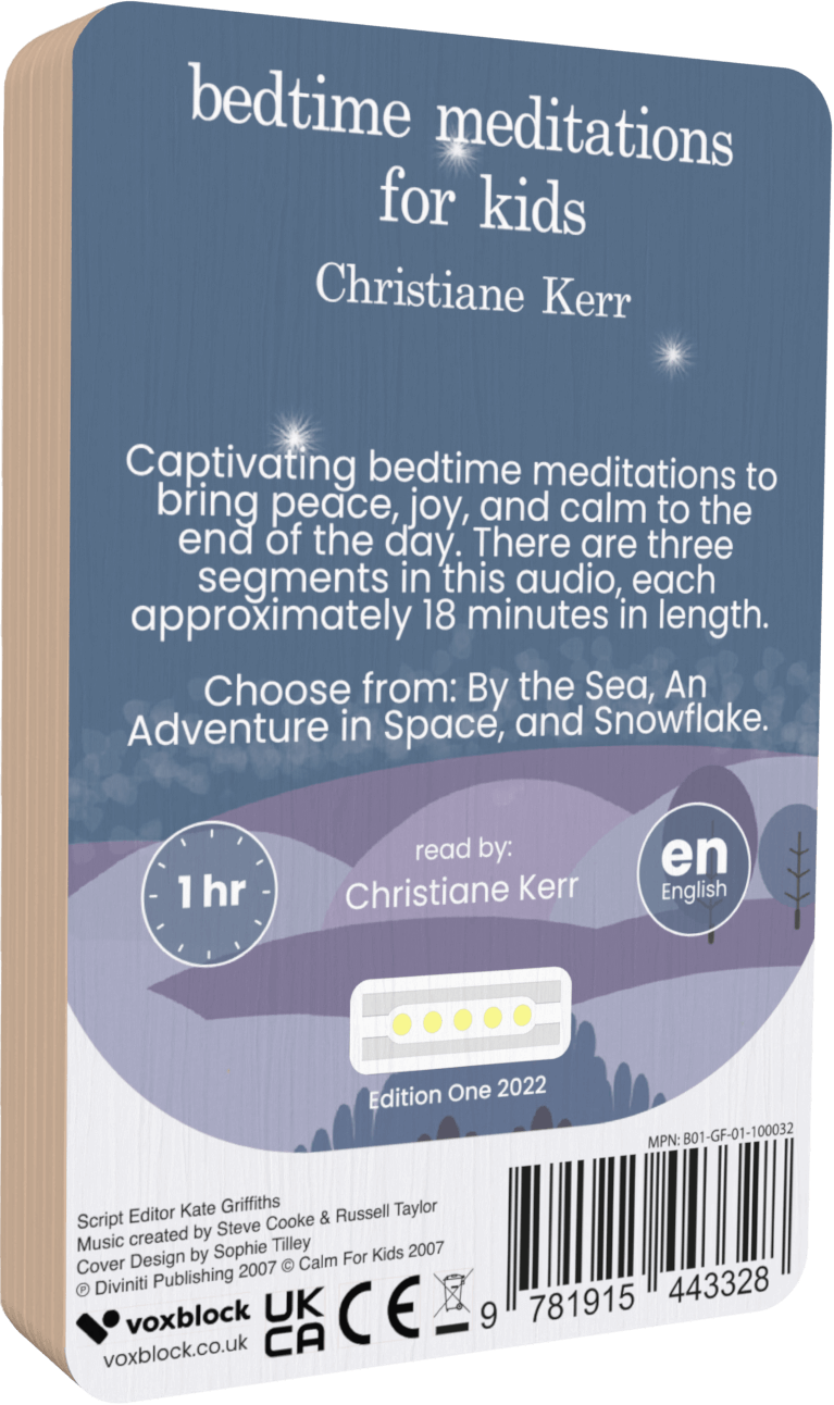 Bedtime Meditations for Kids (Audiobook)