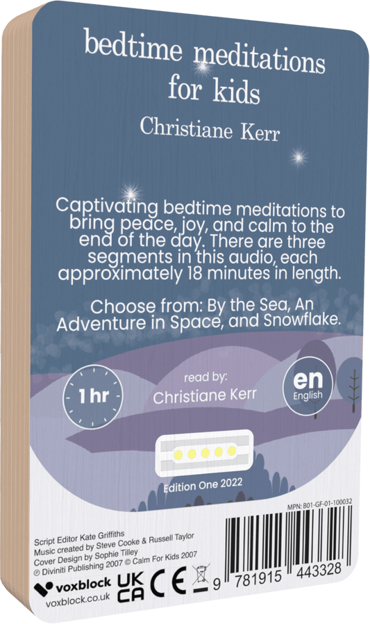Bedtime Meditations for Kids (Audiobook)