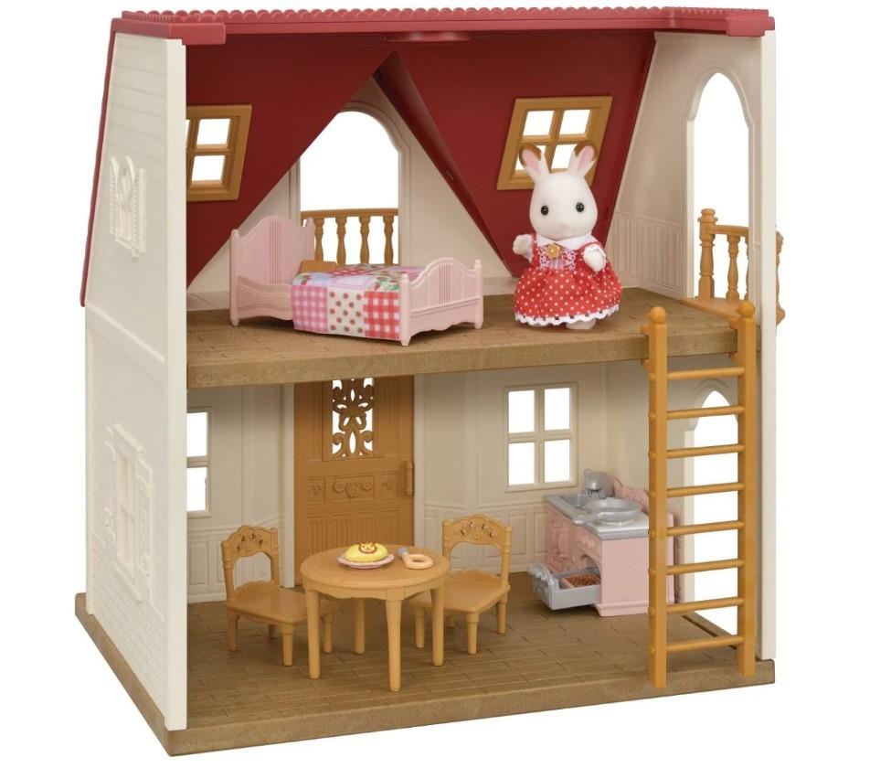 Sylvanian Families Red Roof Cosy Cottage Starter Home for Ages 3 & Up