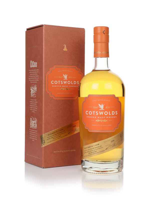 Cotswolds Distillery Bourbon Cask Single Malt Whisky, 70cl