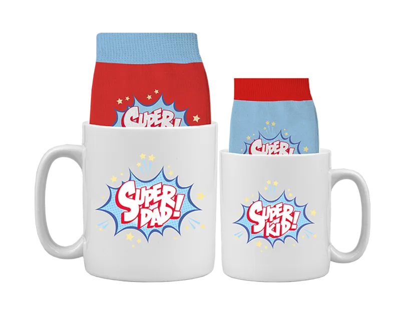 Dad & Mini Me Duo Mug & Sock Set