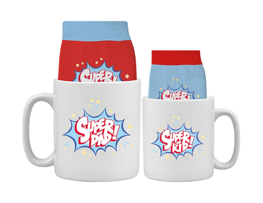 Dad & Mini Me Duo Mug & Sock Set