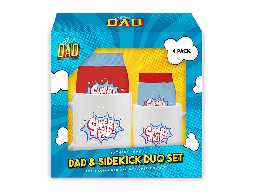Dad & Mini Me Duo Mug & Sock Set