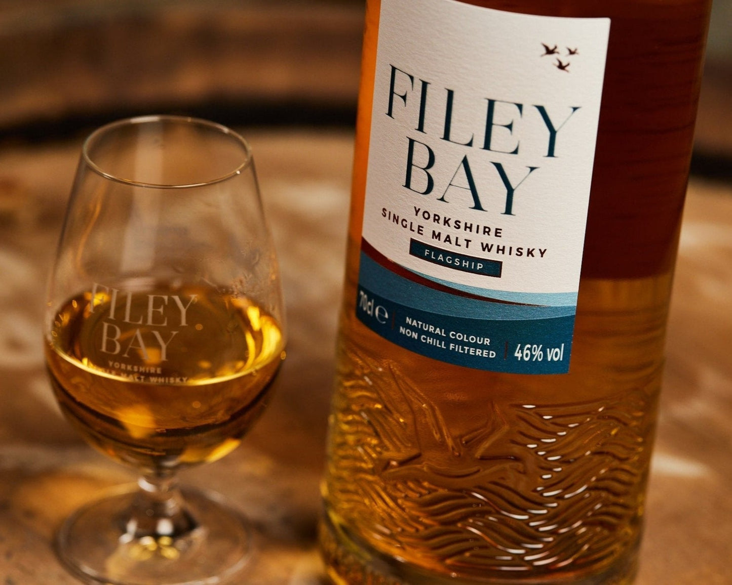 Filey Bay Flagship Single Malt Whisky, 70cl