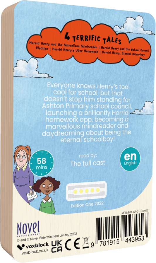 Horrid Henry's Super School Stories (Audiobook)