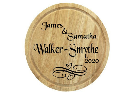 Apollo Rubberwood Round Bread Board, Wood, Brown, 25.2 x 12.9 x 0.5 cm, 6875