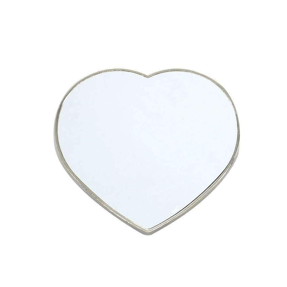 Personalised Metal Heart Fridge Magnet ~ Wedding / Anniversary