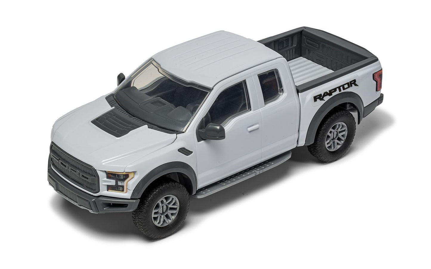 Airfix J6053 Quickbuild Ford F-150 Raptor Grey Model Car Kit