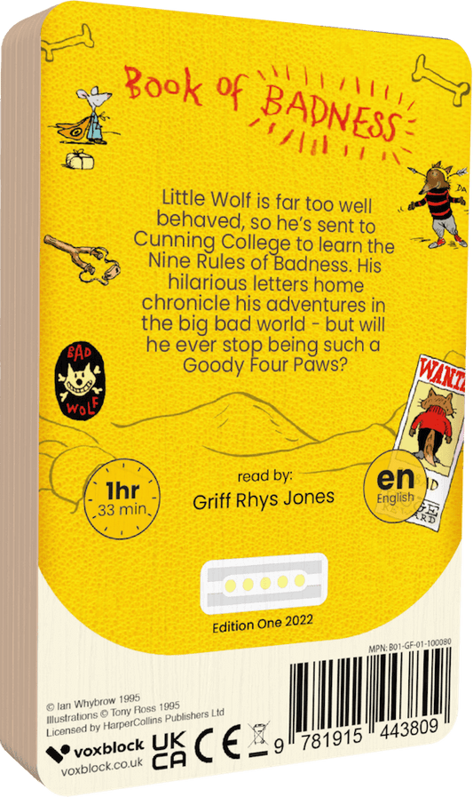 Little Wolf's Book of Badness (Audiobook)