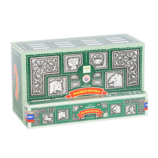 Set of 12 Satya Superhit Sacred Sutra Incense Sticks