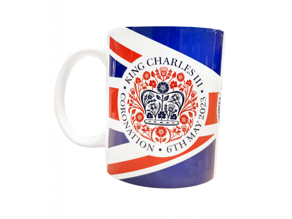 King Charles The Third Coronation Mug Crown Design