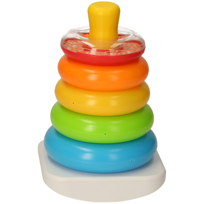 My 1st Stack & Fun Set – 7 Piece Colourful Ring Set, Fine Motor & Colour Learning
