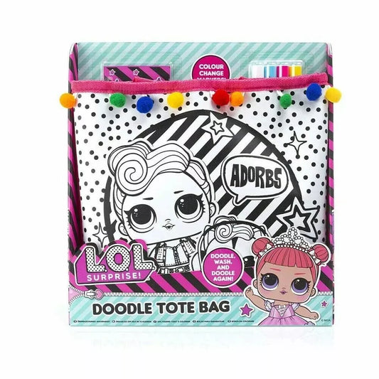 LOL Surprise Design Your Own Doodle Tote Bag