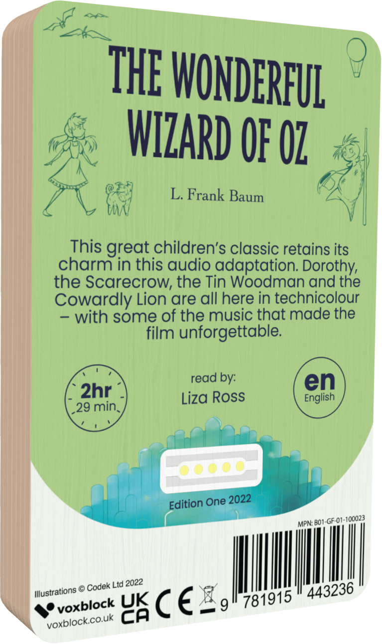 The Wonderful Wizard of Oz (Audiobook)