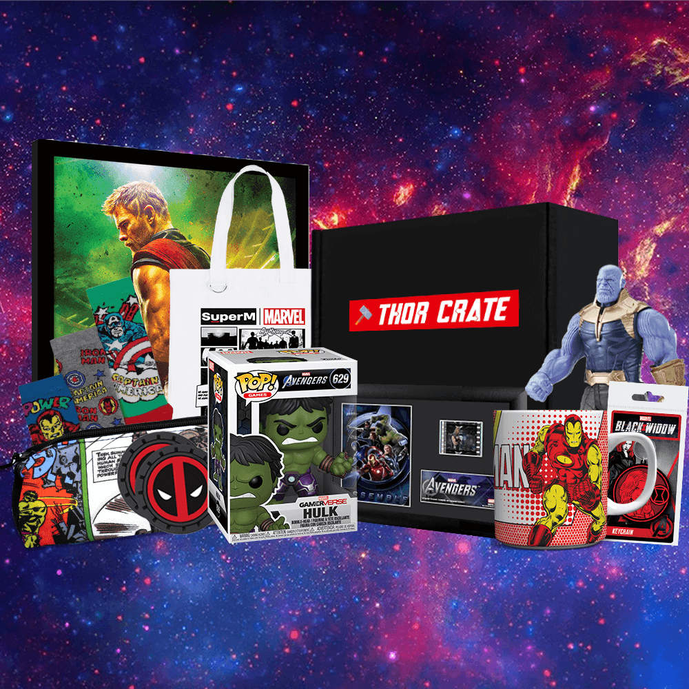 Marvel Gift Box: Figures, Artwork, Accessories & More!