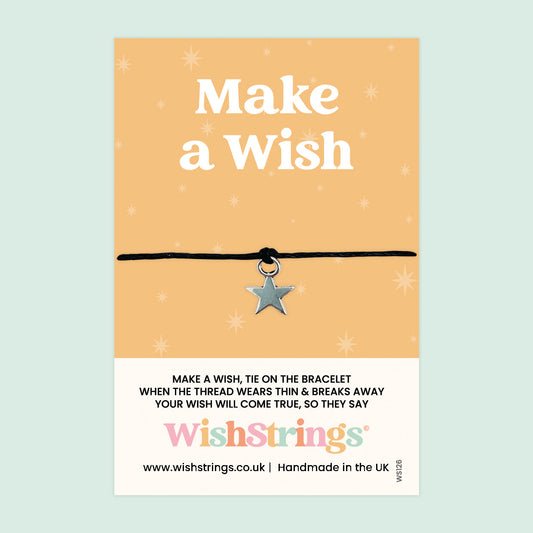 WishStrings ‘Make a Wish’ Wish Bracelet | Thoughtful Gift for Any Occasion | Meaningful Keepsake for Positivity & Dreams