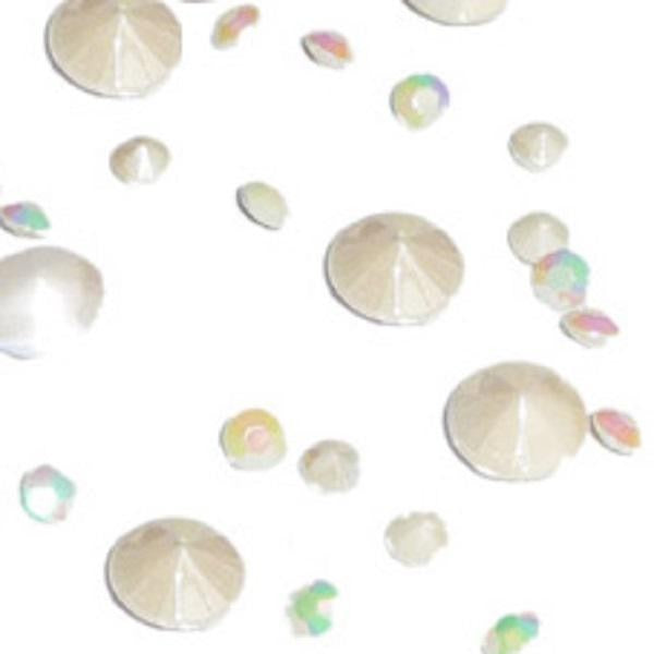 Coloured Table Scatter Crystals, Pack of 350, Choice of Colours