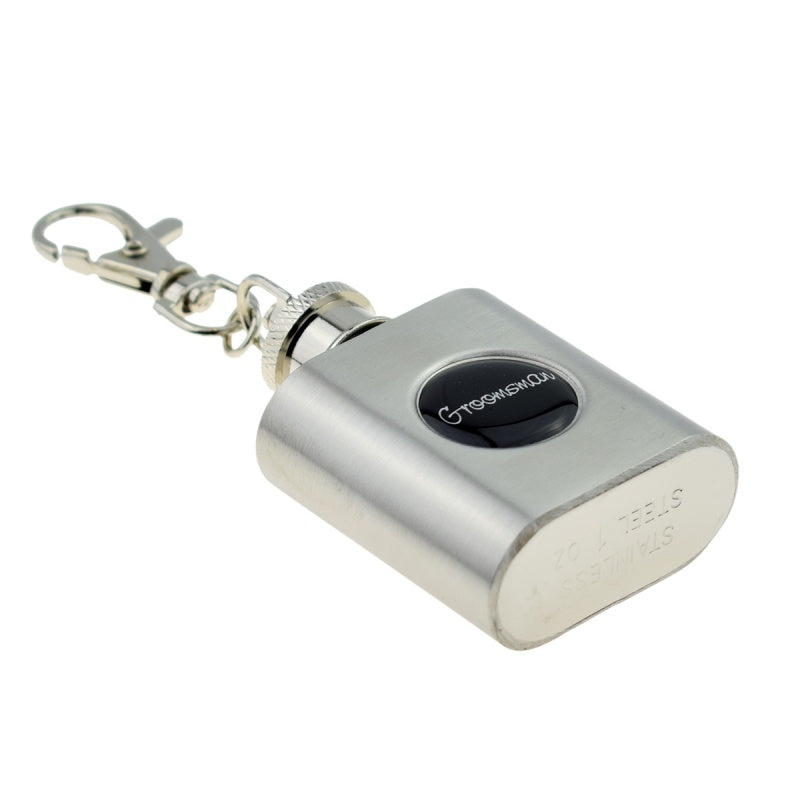 Mens 'Wedding Roles' Keyring Hip Flasks