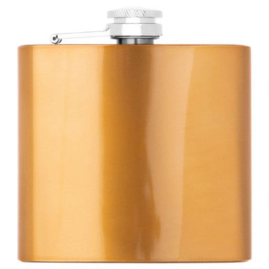 Auden 5oz Gold Finish Stainless Steel Hip Flask