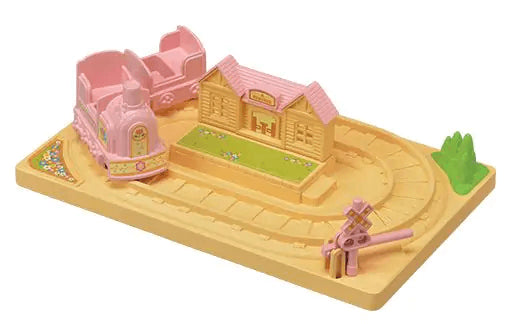Sylvanian Families Baby Choo-Choo Train Toy Playset for Ages 3 and Up